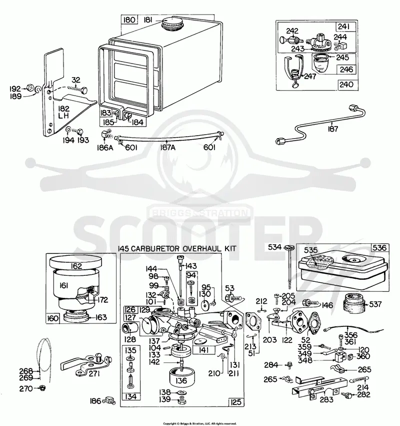 Carb Assy,Fuel Tank, A/C