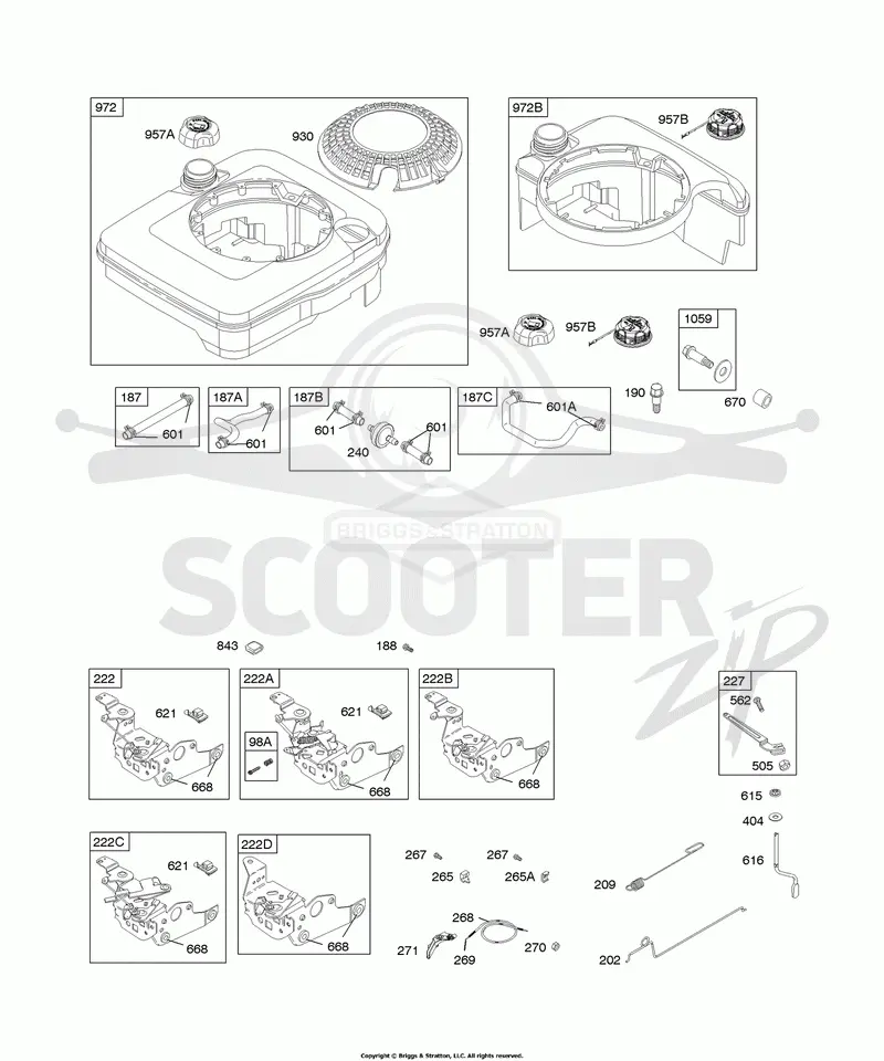 Controls, Fuel Supply, Governor Spring