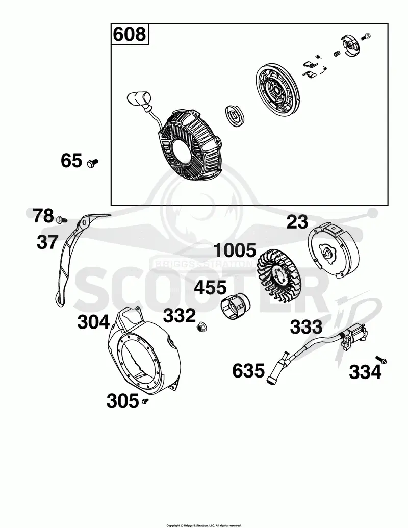 Flywheel, Ignition, and Starter Group