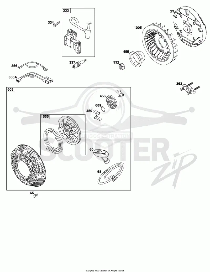 Flywheel, Ignition, and Starter Group