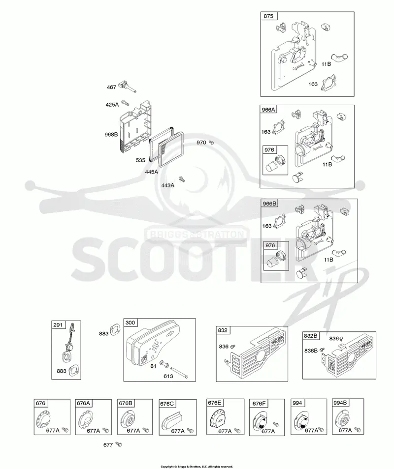 Air Cleaner, Exhaust System