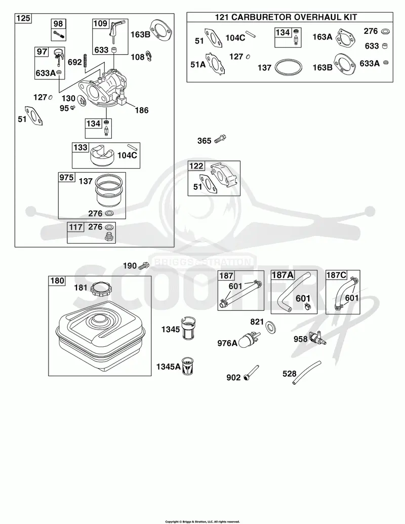 Carburetor, Fuel Supply, Kit/Carburetor Gasket
