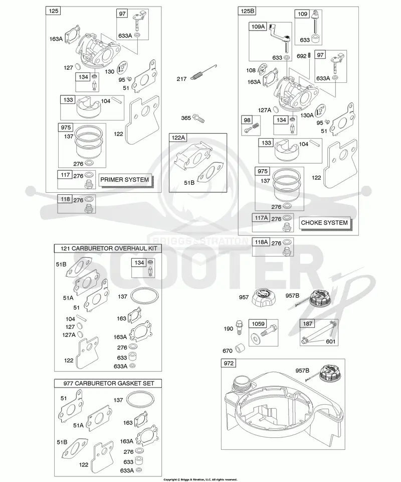 Carburetor, Fuel Supply
