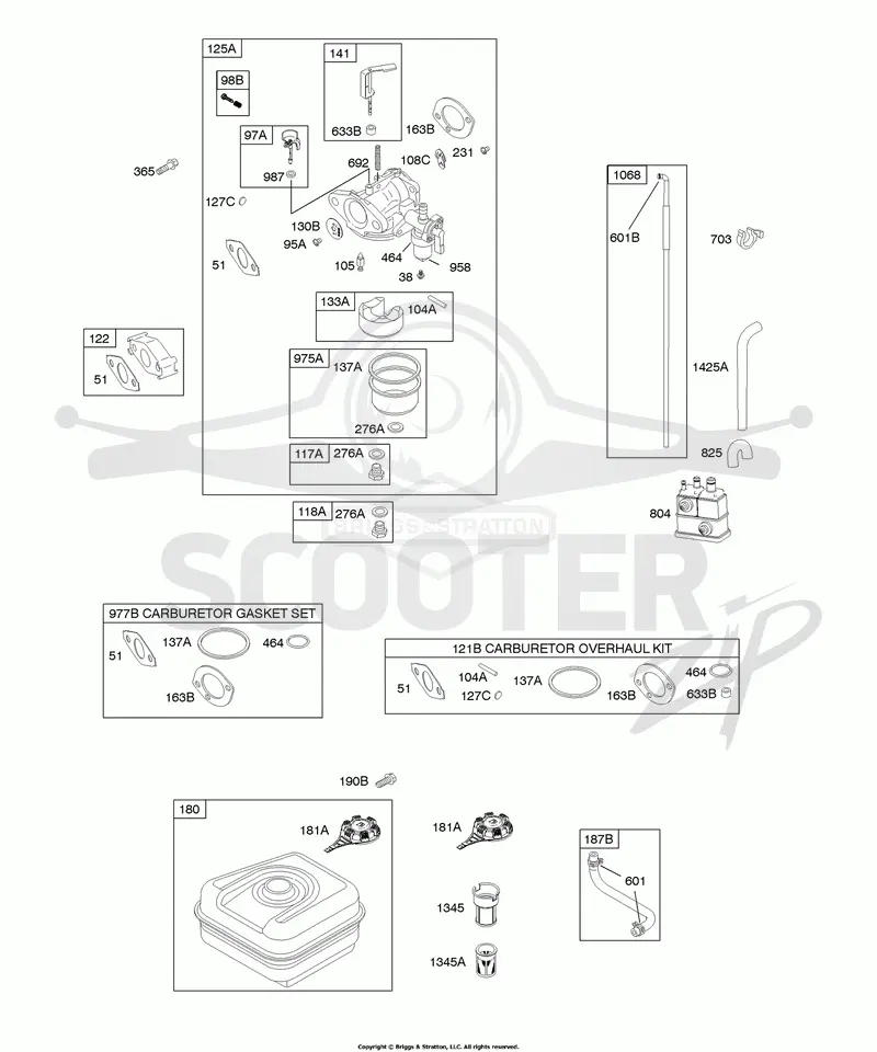 Carburetor, Fuel Supply