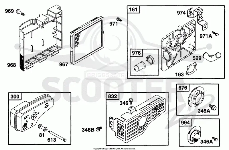 Air Cleaner Grp, Muffler Grp