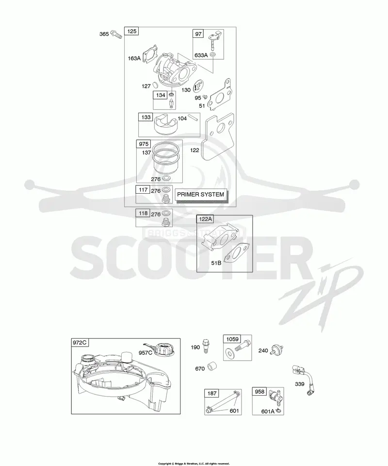 Carburetor, Fuel Supply