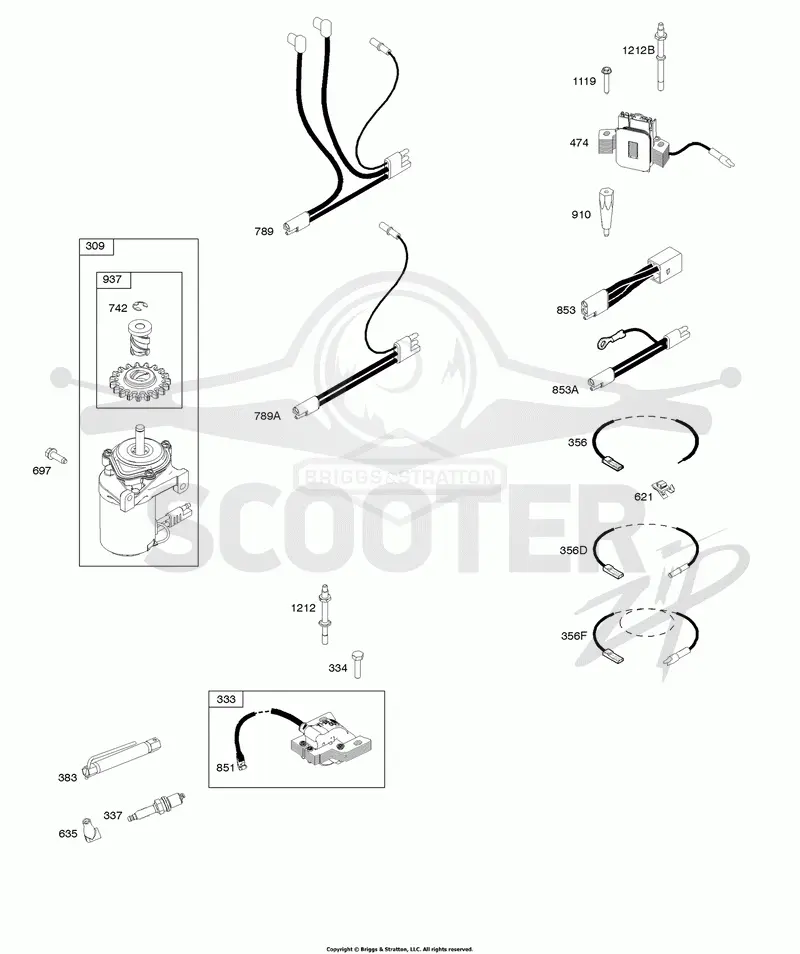 Alternator, Electric Starter, Ignition