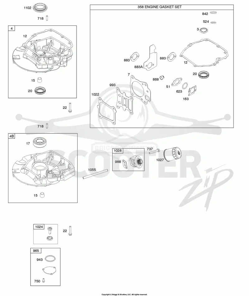 Gasket Set-Engine, Sump