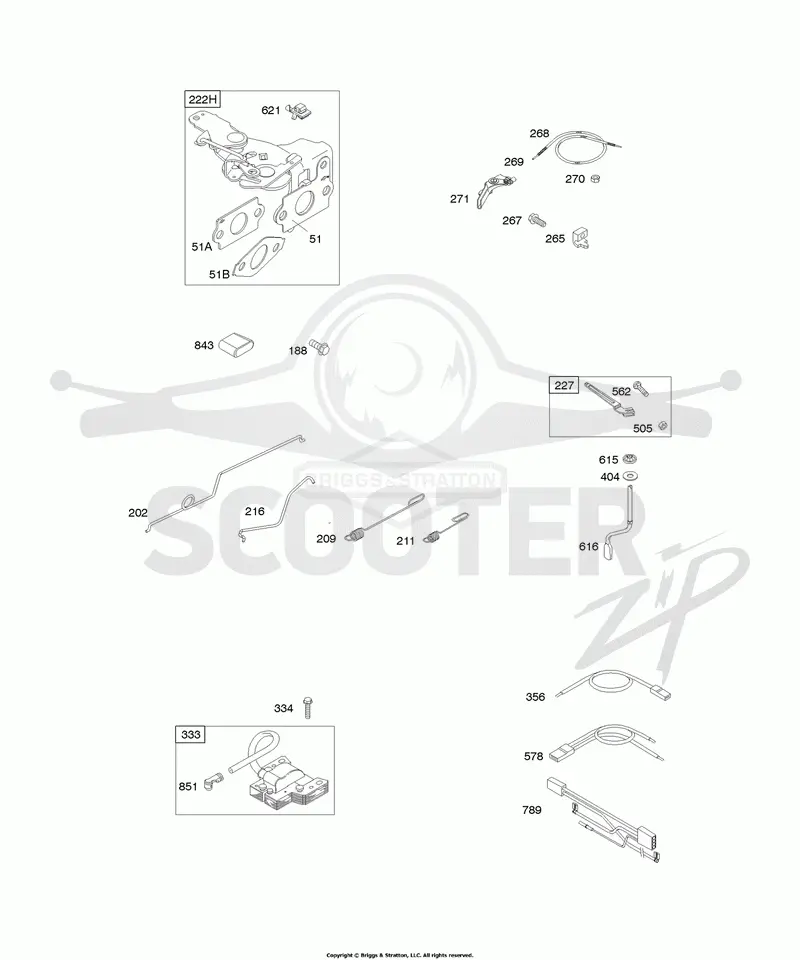 Controls, Governor Spring, Ignition