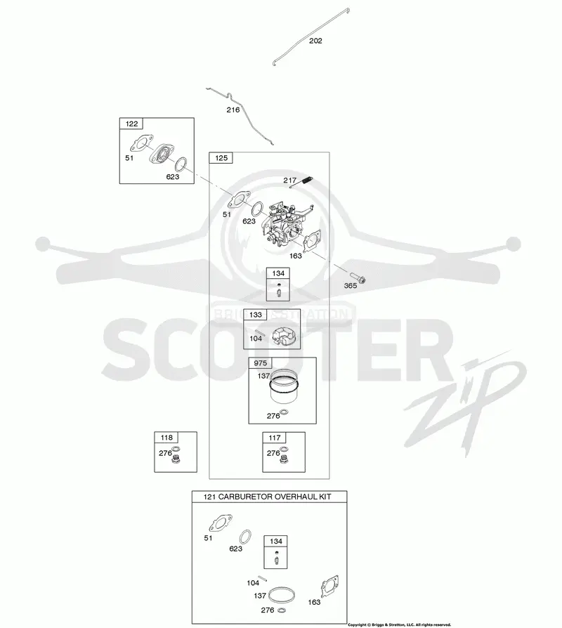 Carburetor, Carburetor Overhaul Kit