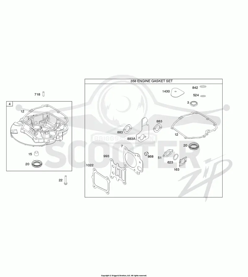 Gasket Set-Engine, Sump