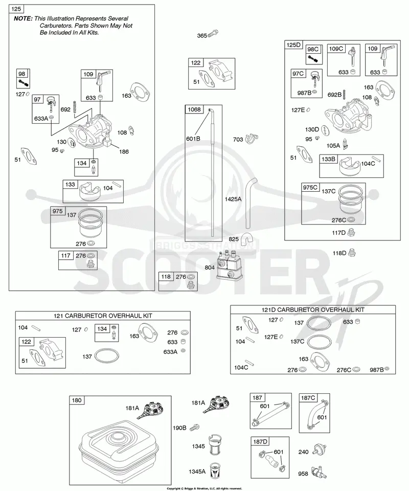 Carburetor, Fuel Supply