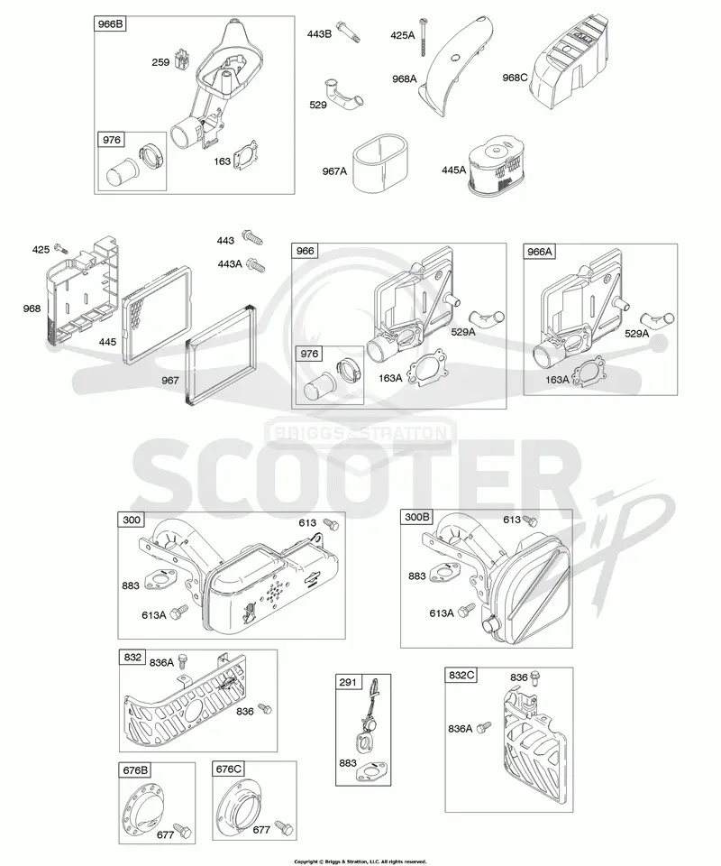 Air Cleaner, Exhaust System