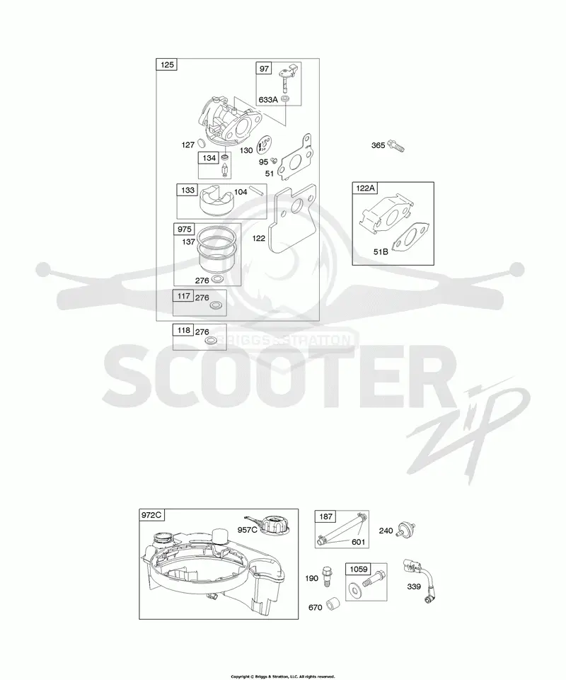 Carburetor, Fuel Supply