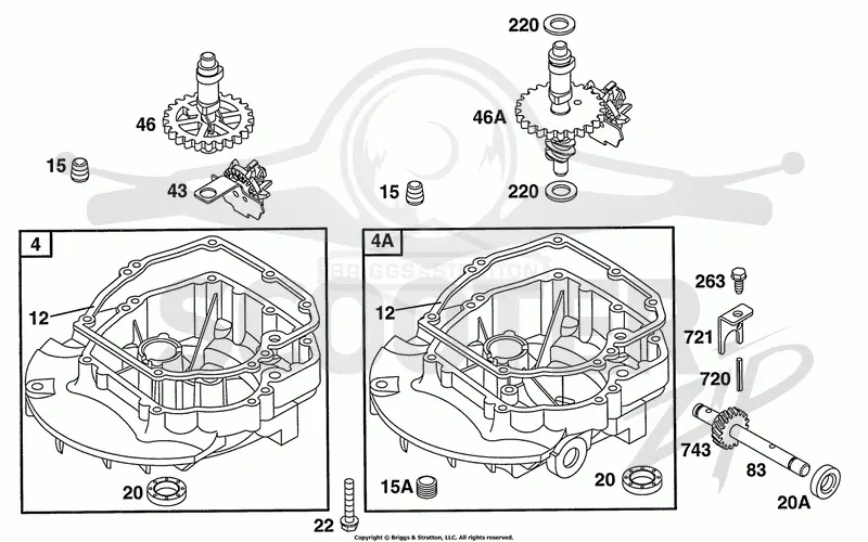 Sump Bases, Cams