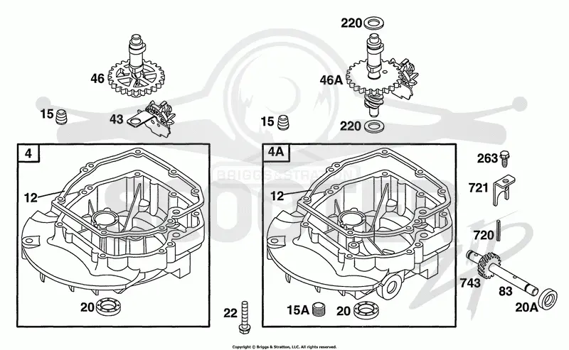 Sump Bases, Cams