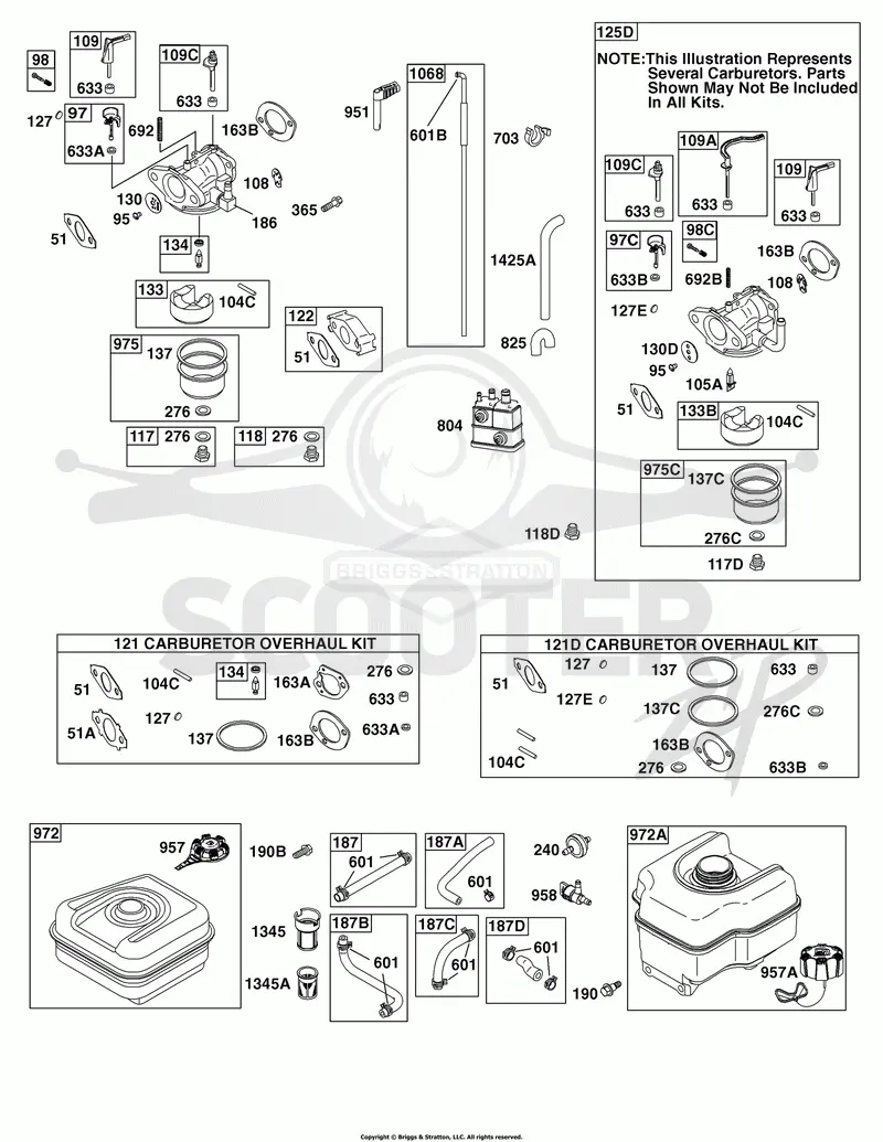 Carburetor, Fuel Supply