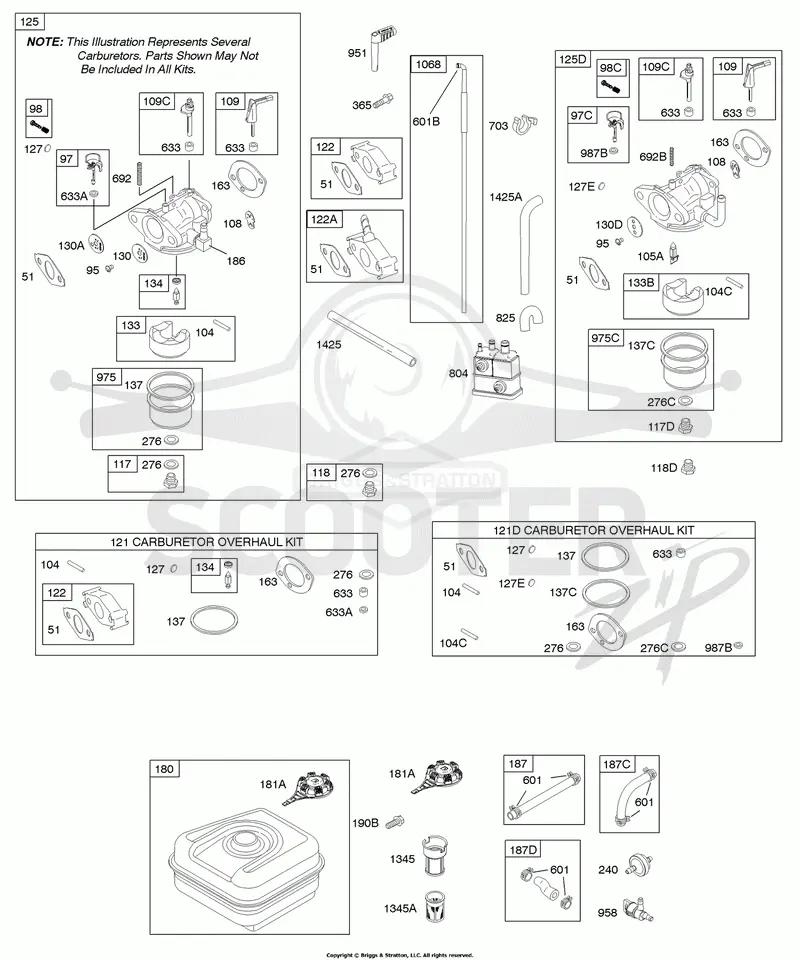 Carburetor, Fuel Supply