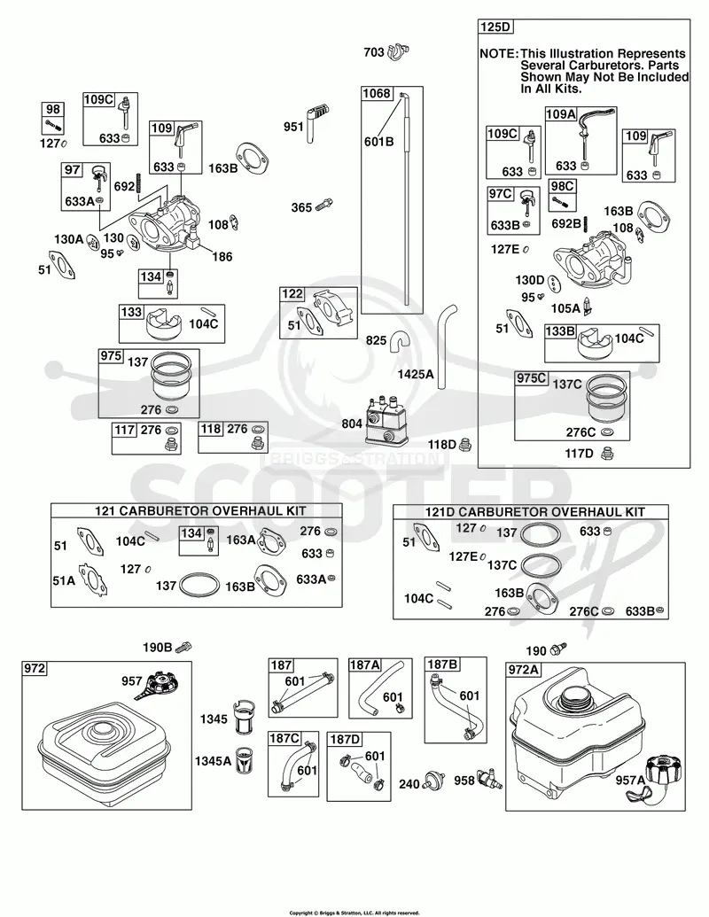 Carburetor, Fuel Supply