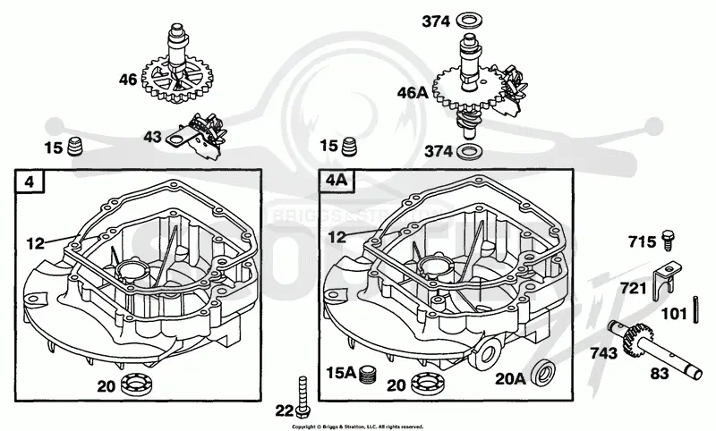 Sump Bases, Cams