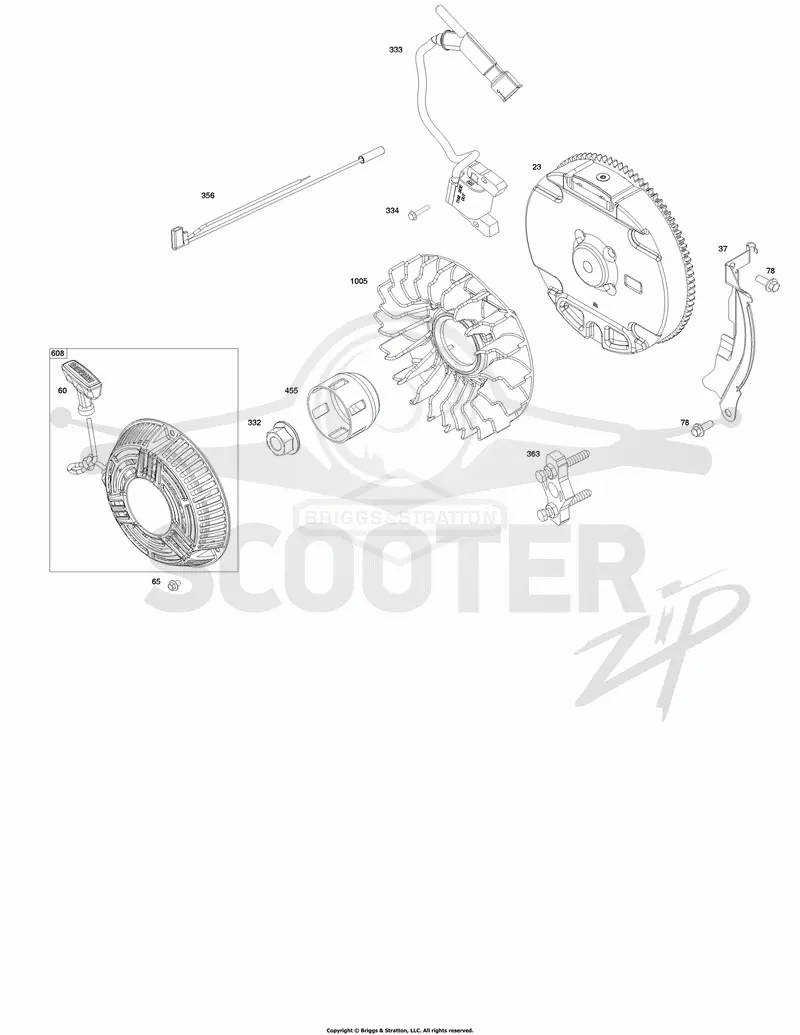 Flywheel, Ignition, and Starter Group