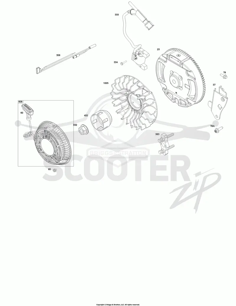 Flywheel, Ignition, and Starter Group