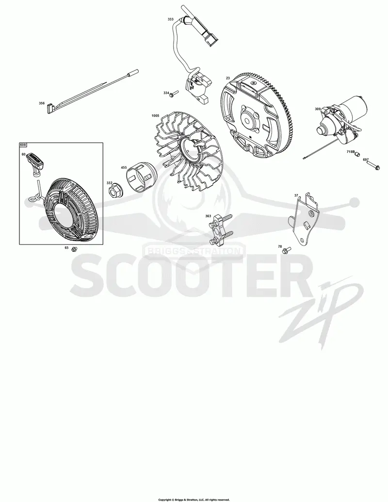 Flywheel, Ignition, and Starter Group