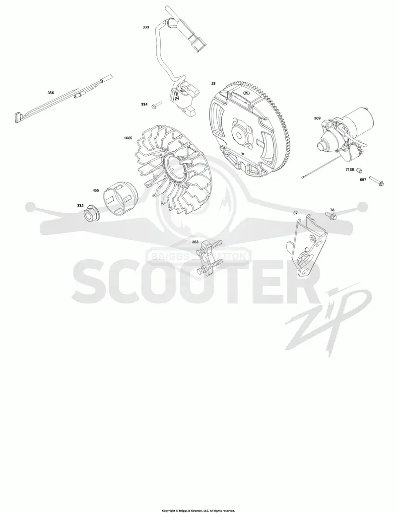 Flywheel, Ignition, and Starter Group