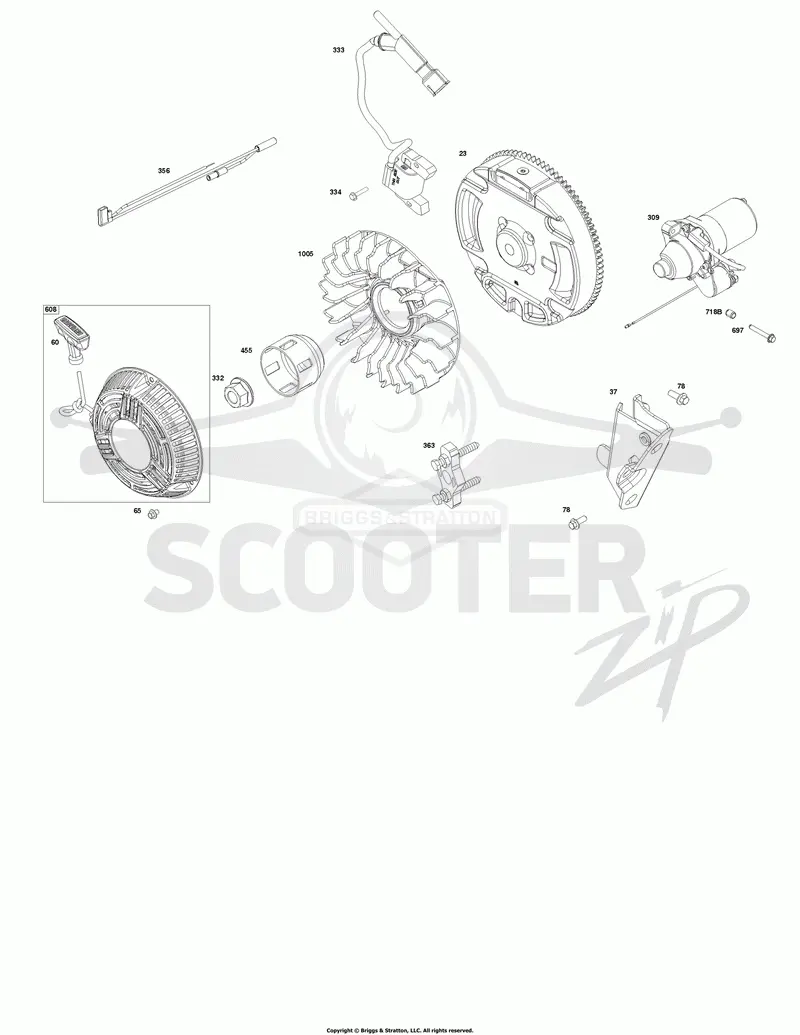 Flywheel, Ignition, and Starter Group