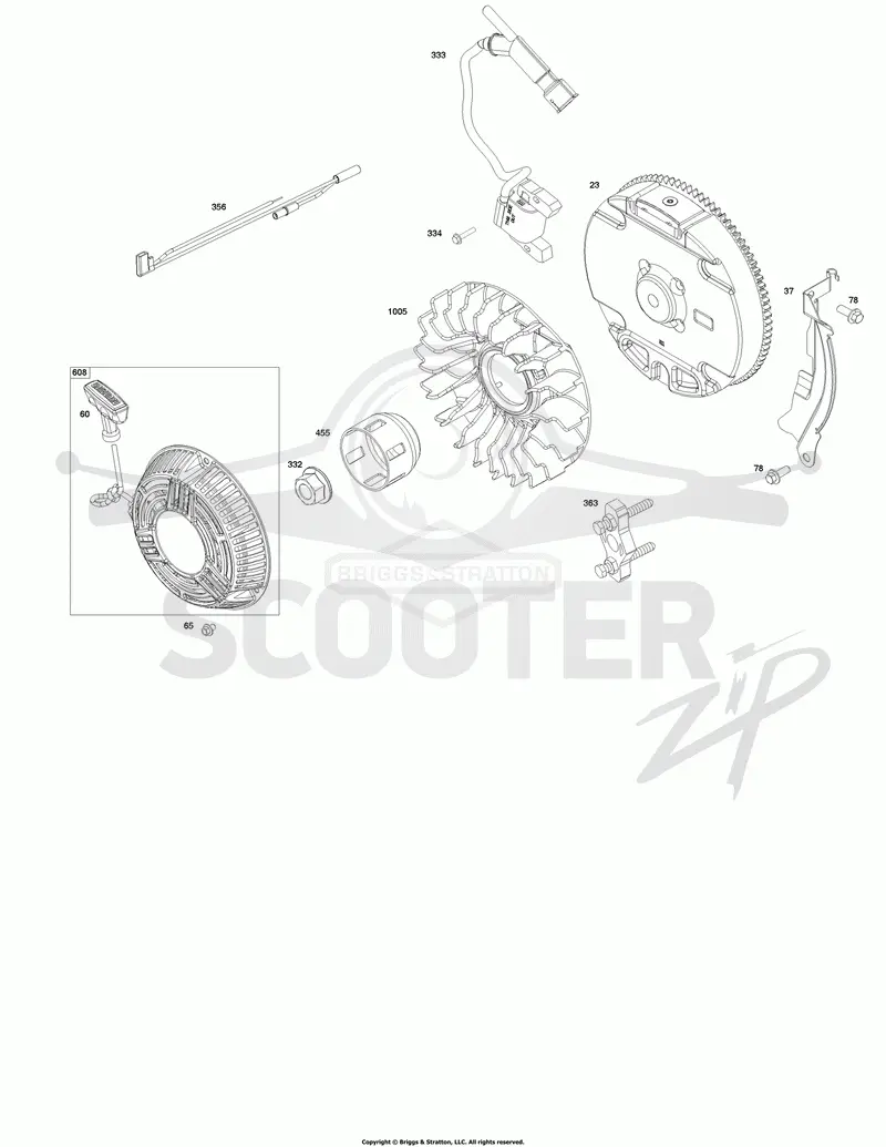Flywheel, Ignition, and Starter Group