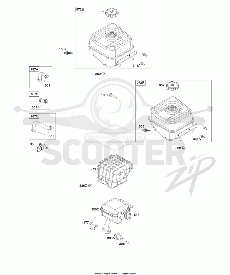 Exhaust System, Fuel Supply