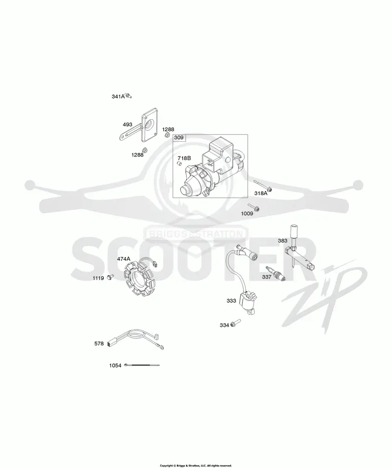 Alternator, Electric Starter, Ignition