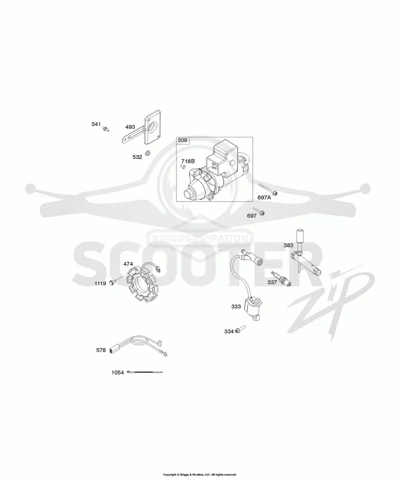 Alternator, Electric Starter, Ignition