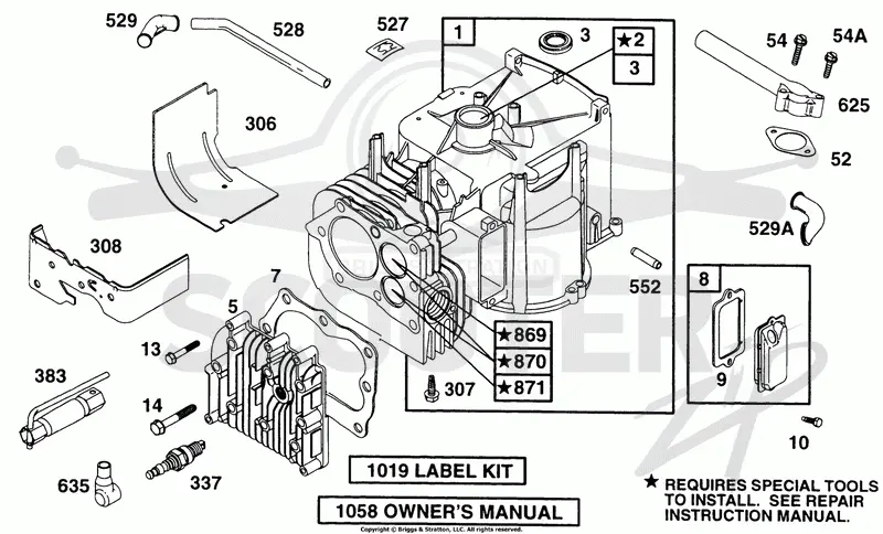 Cylinder, Head