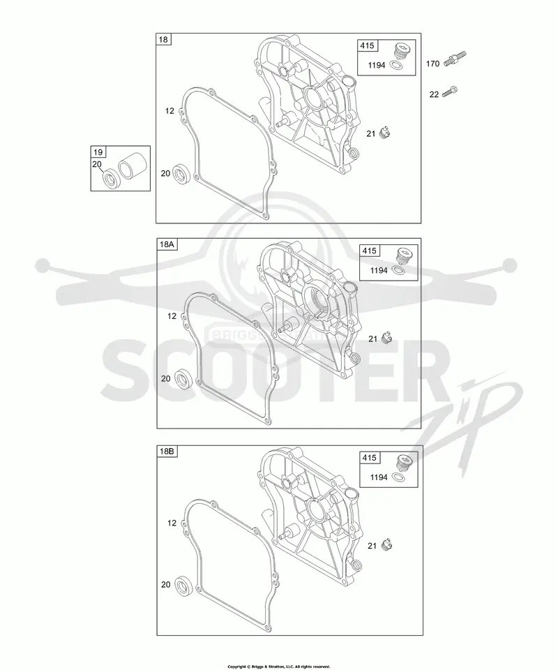 Crankcase Cover/Sump