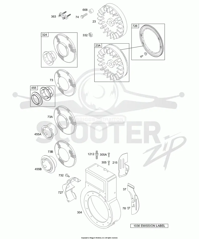 Blower Housing/Shrouds, Flywheel