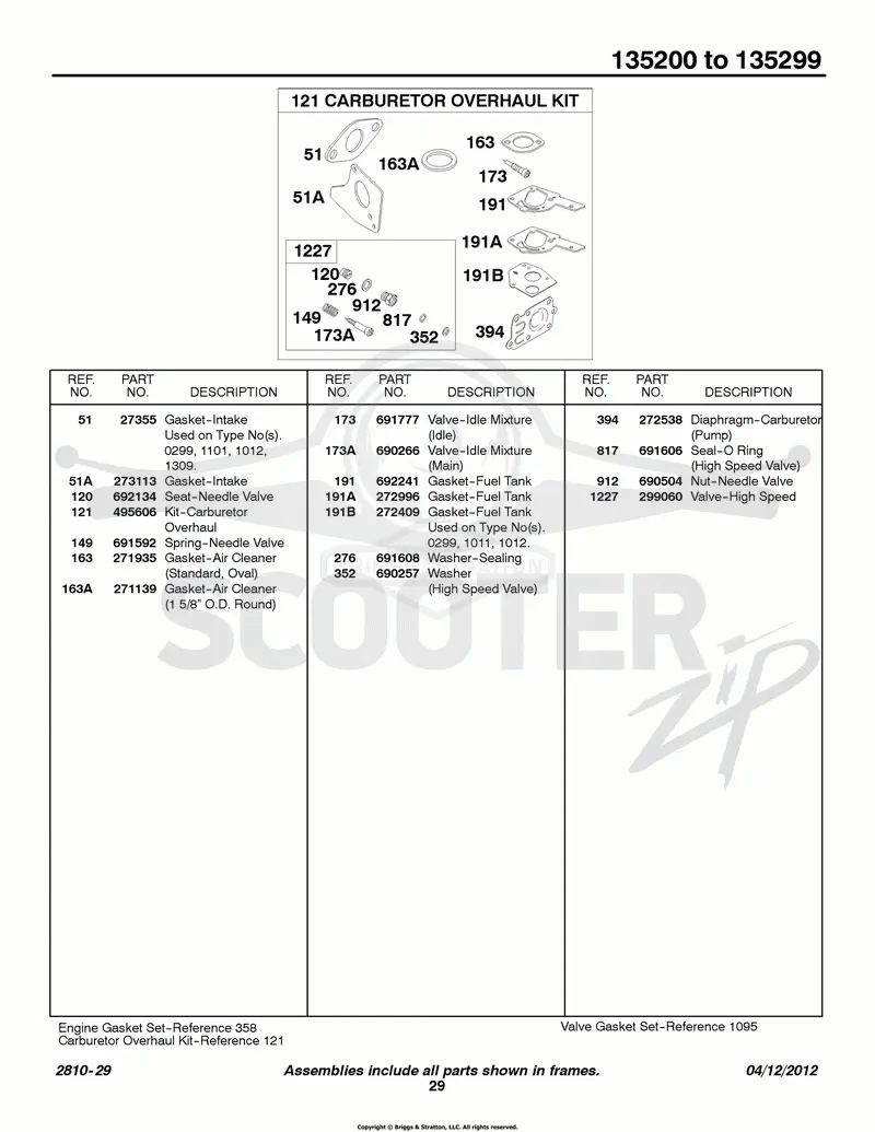 Kits/Gasket Sets - Carburetor