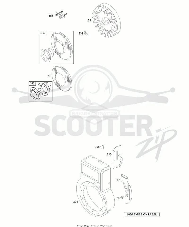 Blower Housing/Shrouds, Flywheel