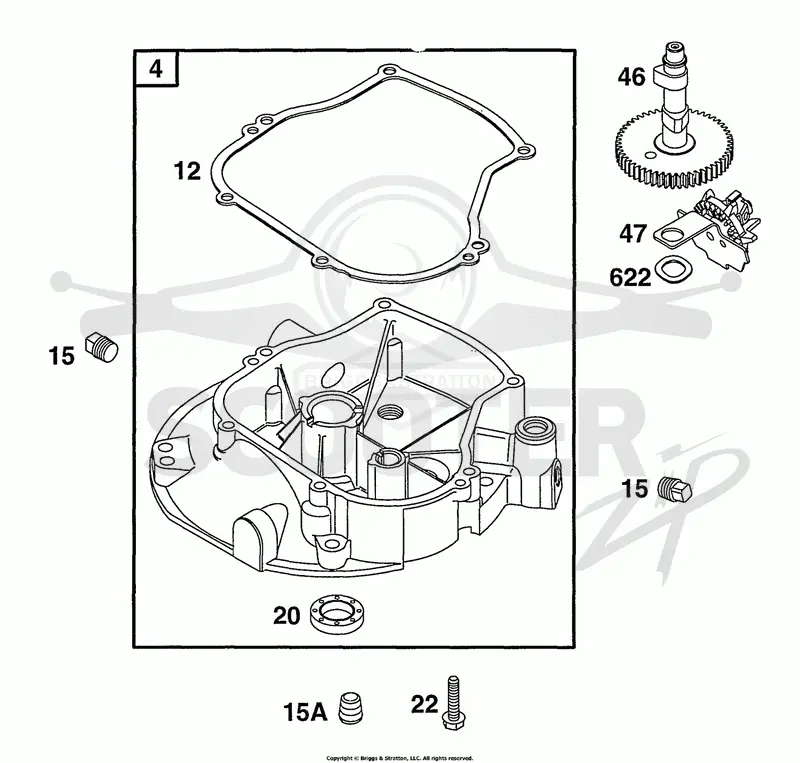 Sump Base, Cam