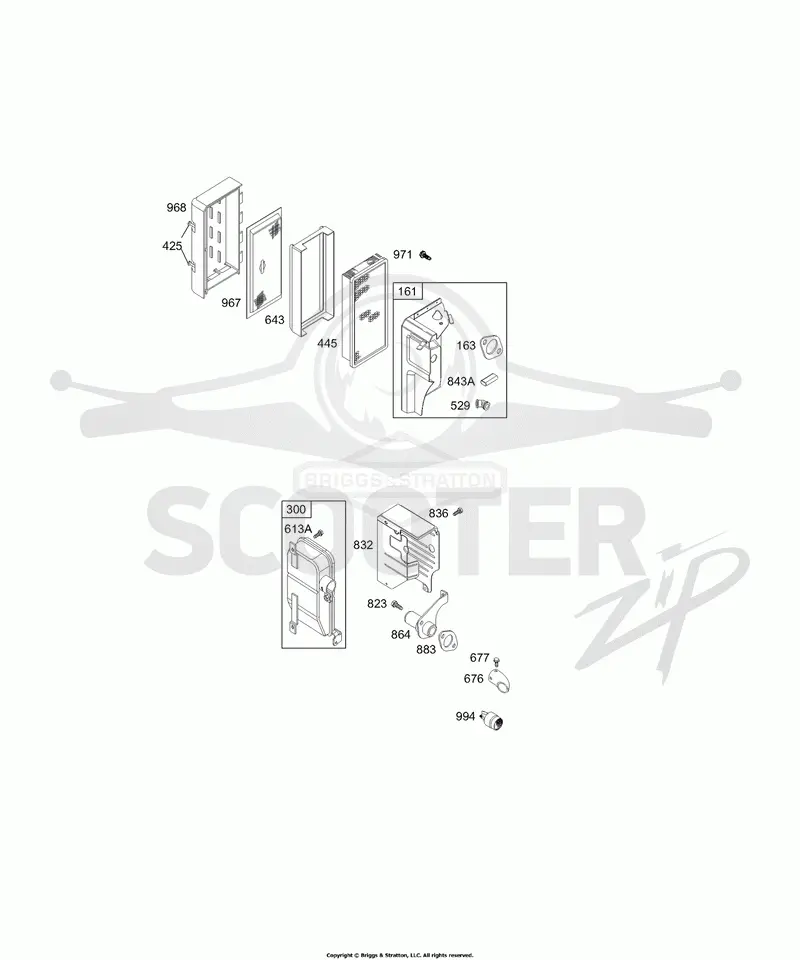Air Cleaner, Muffler