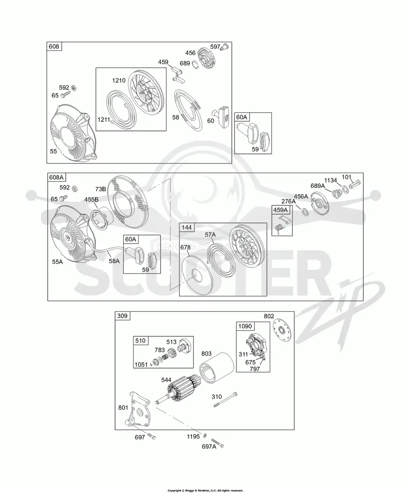 Electric Starter, Rewind Group