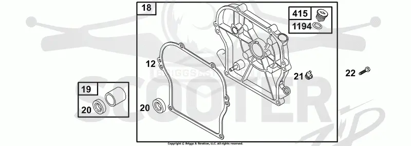 Crankcase Cover/Sump