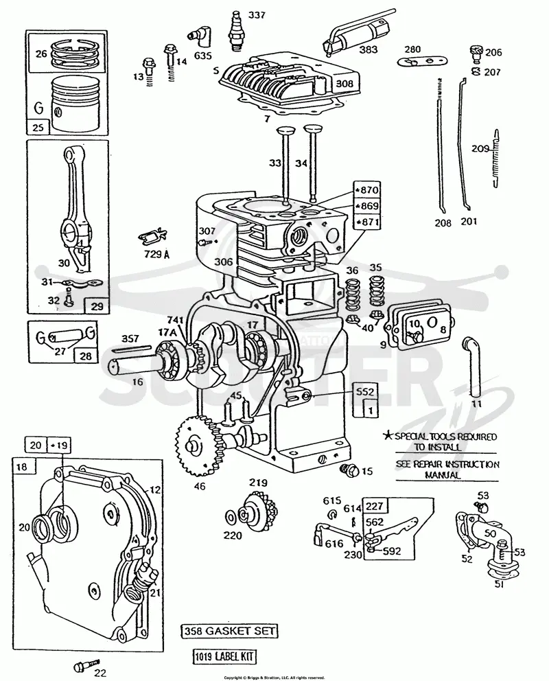 Cylinder,Crankcase,PistonGrp