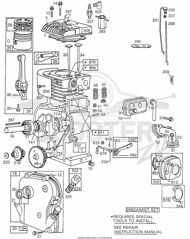 Cylinder,Cylinder Hd,Piston
