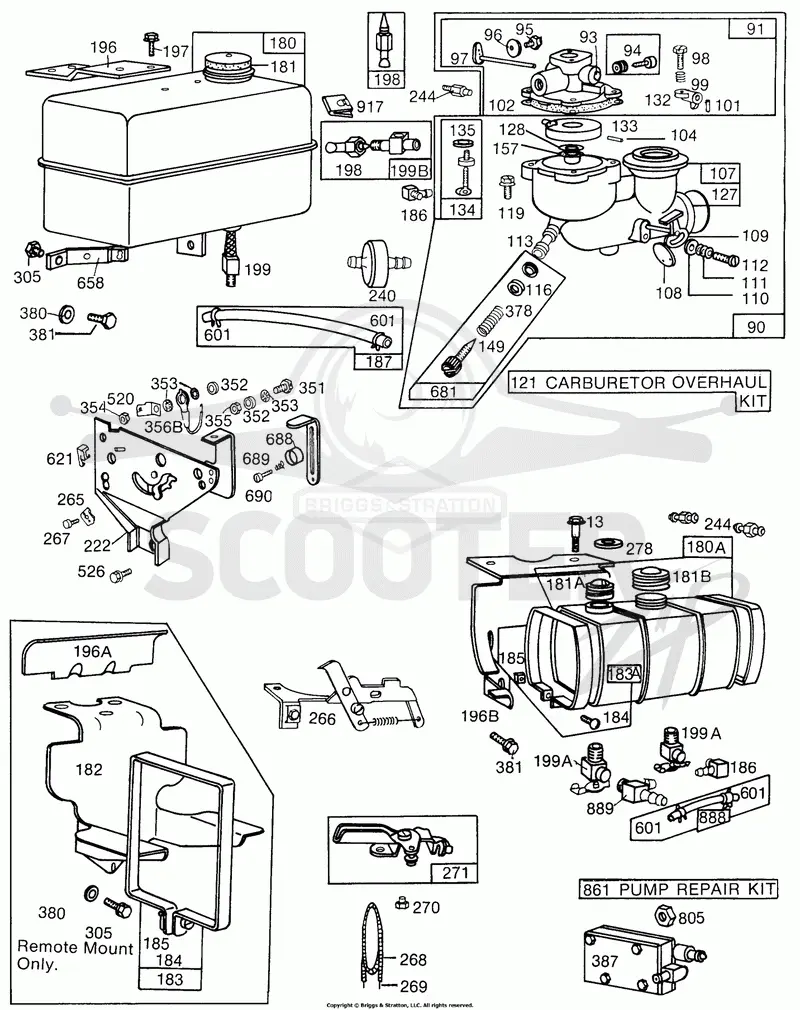 Carburetor & Fuel Tank Assys