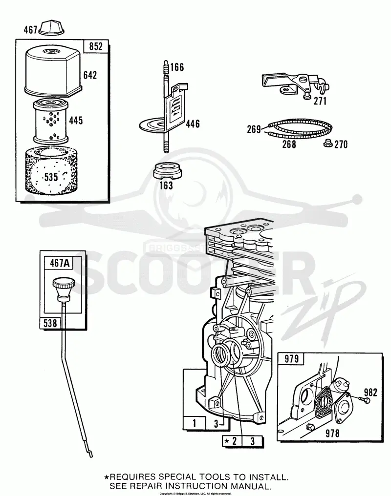 Air Cleaner, Misc Parts
