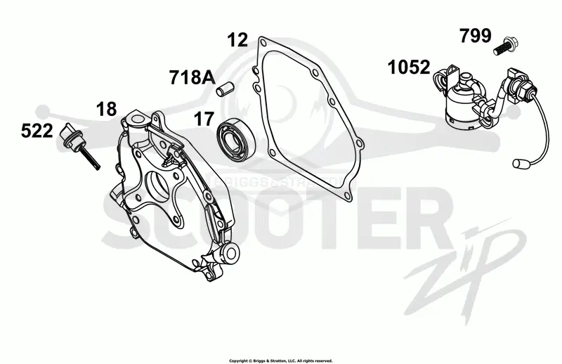 Crankcase Cover/Sump and Lubrication Group