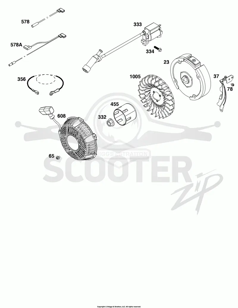 Flywheel, Ignition, and Starter Group