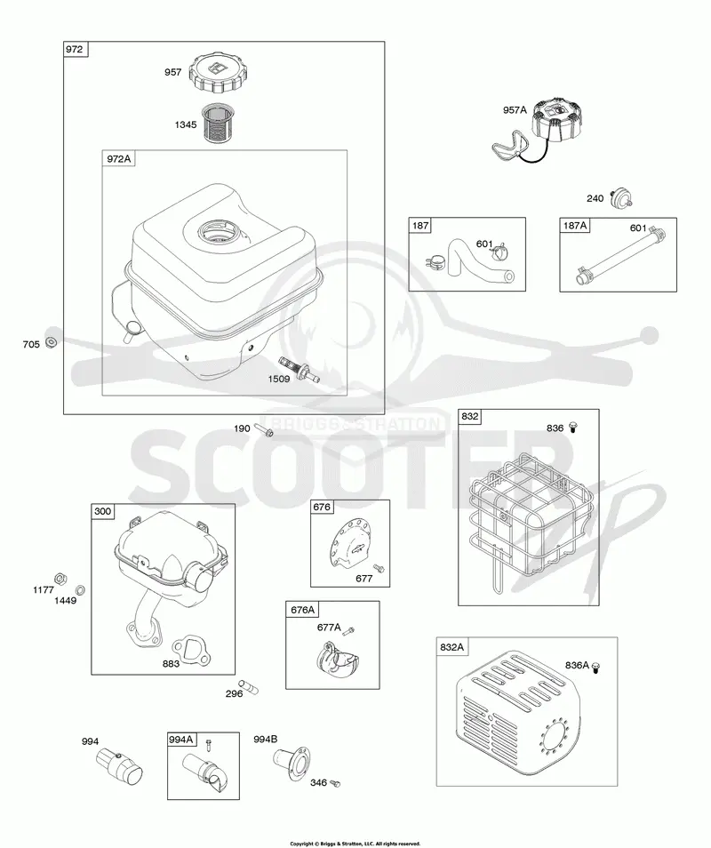 Exhaust System, Fuel Supply