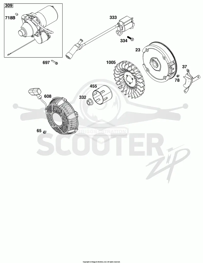 Flywheel, Ignition, and Starter Group